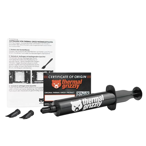 Thermal Grizzly Hydronaut Pasta térmica 10 ml 26 gr compuesto para disipador Thermal Grizzly Hydronaut Pasta térmica 10 ml 26 gr compuesto para disipador