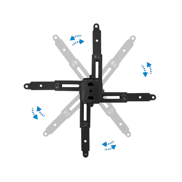 TooQ PJ2012TB Proyector Techo Inclinable Negro  Soporte TooQ PJ2012TB Proyector Techo Inclinable Negro  Soporte