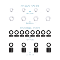 TooQ SSK4820 Kit de montaje universal para pantallas