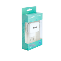 TooQ TQWC1S02 2xUSB 5V 34A 17W Blanco  Cargador de Pared