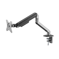 TooQ soporte de mesa para pantalla 1732 VESA Max 100x100 GrisNegro  Soporte