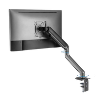 TooQ soporte de mesa para pantalla 1732 VESA Max 100x100 GrisNegro  Soporte