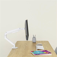 TooQ soporte de mesa para pantalla 1732 VESA Max 100x100 Blanco  Soporte