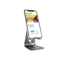 Tooq PH0001G Stand Gris ajustable Teléfono Tablet Soporte para Móvil Tooq PH0001G Stand Gris ajustable Teléfono Tablet Soporte para Móvil