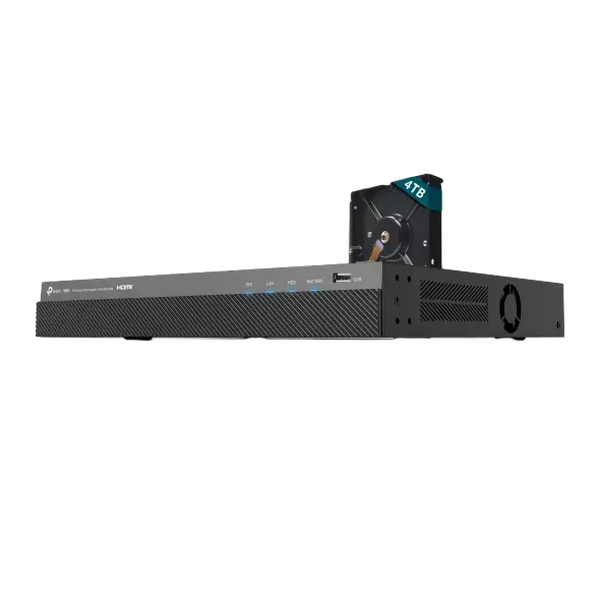 TPLink NVR2016H NVR 16CH 4K 4TB HDD TPLink NVR2016H NVR 16CH 4K 4TB HDD