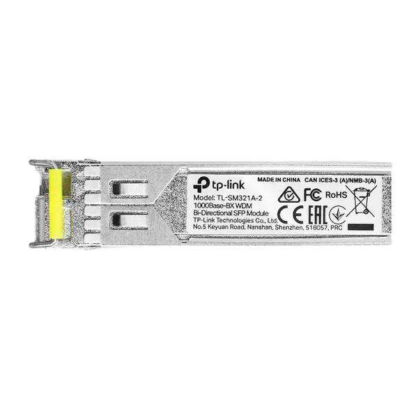 TPLink SM321A2 Módulo SFP 1000BaseBX WDM 2km TPLink SM321A2 Módulo SFP 1000BaseBX WDM 2km