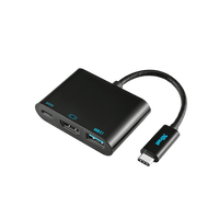 Trust Adaptador Multipuerto USB Tipo C  Adaptador