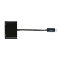 Trust Adaptador Multipuerto USB Tipo C  Adaptador