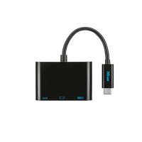 Trust Adaptador Multipuerto USB Tipo C  Adaptador