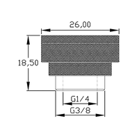 XSPC G14 cromado  Tapón
