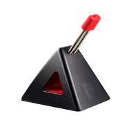 Zowie Camade Organizador de Cables Negro y Rojo  Mouse Bungee