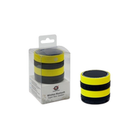 Conceptronic negro amarillo BT micro SD y radio altavoz Conceptronic negro amarillo BT micro SD y radio altavoz