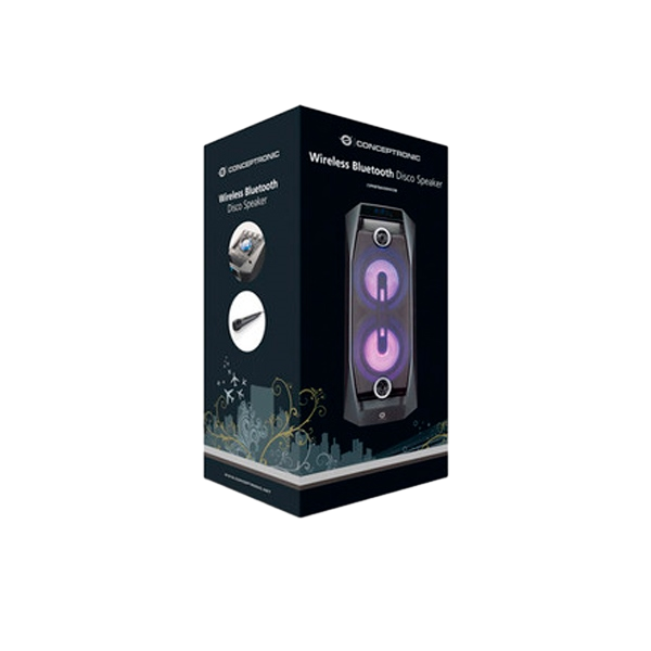 Conceptronic Disco 20W bluetooth negro Altavoz Conceptronic Disco 20W bluetooth negro Altavoz