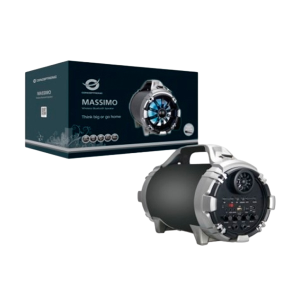 Conceptronic Massimo Bluethooth negro  Altavoz Conceptronic Massimo Bluethooth negro  Altavoz