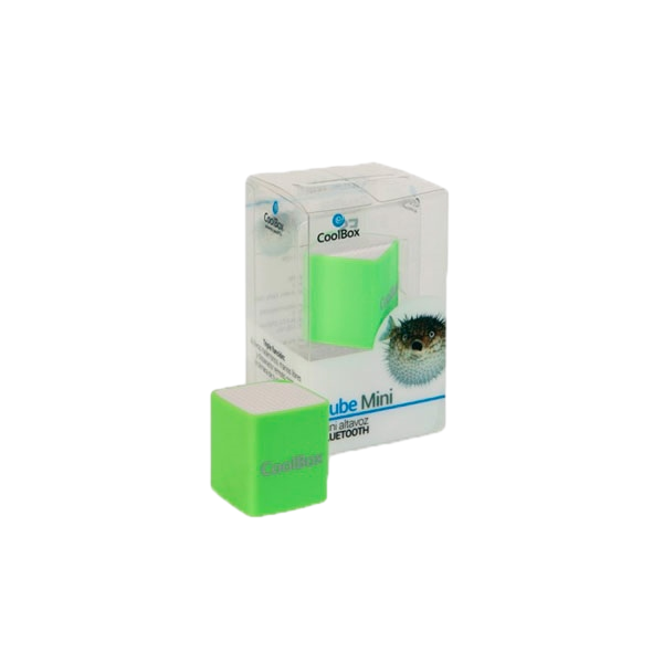 Coolbox Cube mini verde Bluetooth Altavoz Coolbox Cube mini verde Bluetooth Altavoz