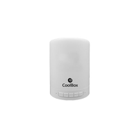 CoolBox Altavoz Bluetooth Lampara Led Blanco