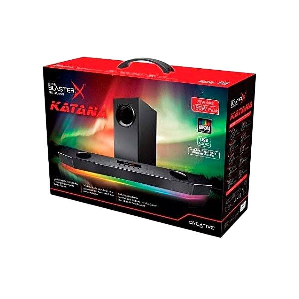 Creative SoundBlaster X Katana 71 barra sonido Altavoces Creative SoundBlaster X Katana 71 barra sonido Altavoces