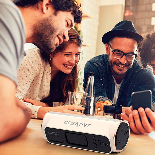 Creative Omni Wifi y Bluetooth blanco  Altavoces Creative Omni Wifi y Bluetooth blanco  Altavoces