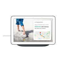 Google Nest Hub Carbón - Altavoz Inteligente y Asistente con Pantalla