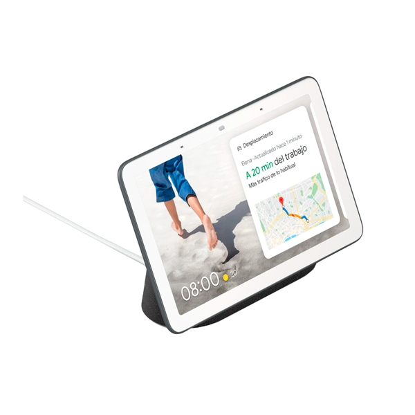 Google Nest Hub Carbón  Altavoz Inteligente y Asistente con Pantalla Google Nest Hub Carbón  Altavoz Inteligente y Asistente con Pantalla