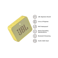 JBL GO 2 Bluetooth Amarillo  Altavoz