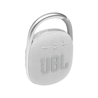 JBL Clip 4 Altavoz portátil Bluetooth 51 Autonomía de 10h Resistente al agua IP67 Blanco