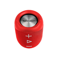 Sharp GXBT180 bluetooth rojo compacto Altavoz Sharp GXBT180 bluetooth rojo compacto Altavoz