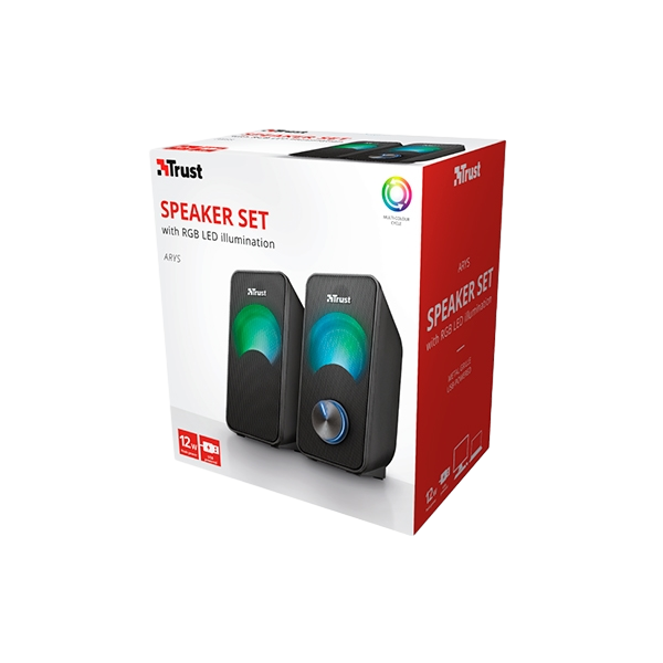Trust Arys RGB 20  Altavoces Trust Arys RGB 20  Altavoces
