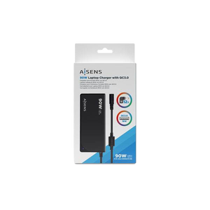Aisens ASLC90WAUTOBK 90W 12 Conectores USB 30 Cargador de Portátil Aisens ASLC90WAUTOBK 90W 12 Conectores USB 30 Cargador de Portátil