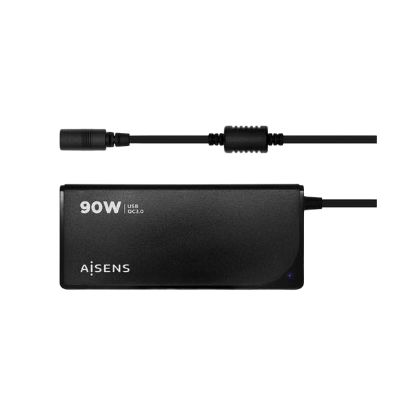 Aisens ASLC90WAUTOBK 90W 12 Conectores USB 30 Cargador de Portátil Aisens ASLC90WAUTOBK 90W 12 Conectores USB 30 Cargador de Portátil