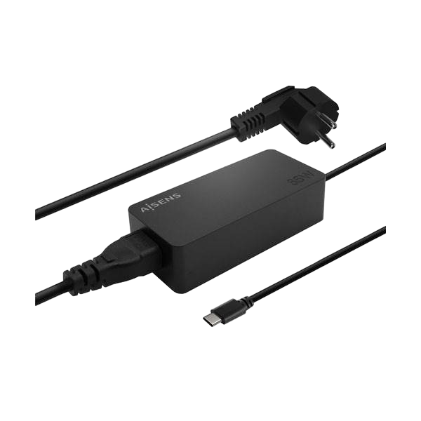 Aisens ASCH1PD65DBK 65W USBC Cargador de Portátil Aisens ASCH1PD65DBK 65W USBC Cargador de Portátil