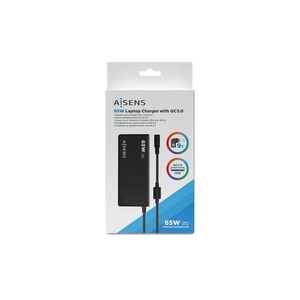 Aisens ASLC65WAUTOBK 65W 9 Conectores USB 30 Cargador de Portátil Aisens ASLC65WAUTOBK 65W 9 Conectores USB 30 Cargador de Portátil