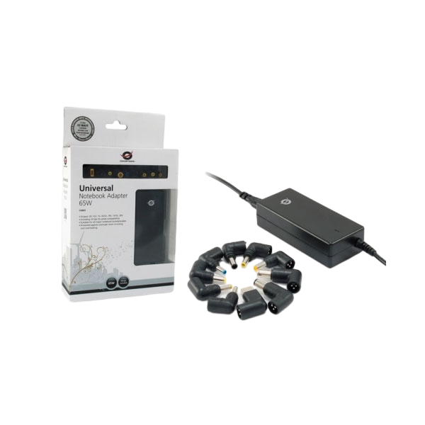 Conceptronic Adaptador universal de portátil 65W Cargador Conceptronic Adaptador universal de portátil 65W Cargador