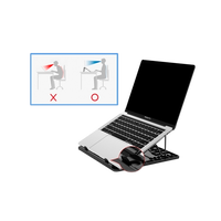Conceptronic Thana Ergo S Negro Base Refrigeración Conceptronic Thana Ergo S Negro Base Refrigeración