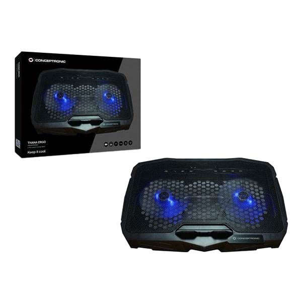 Conceptronic Thana Ergo 2 Fan Base de Refrigeración Conceptronic Thana Ergo 2 Fan Base de Refrigeración