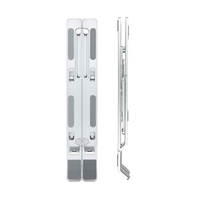 Tooq TQLRS0035AL plegable Silver Soporte Portátil Tooq TQLRS0035AL plegable Silver Soporte Portátil