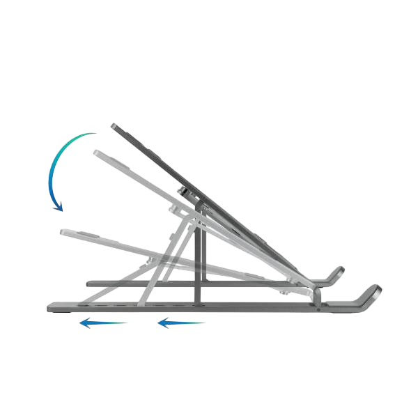 Tooq TQLRS0033ALG plegable Grey Soporte Portátil Tooq TQLRS0033ALG plegable Grey Soporte Portátil