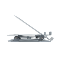 Tooq Soporte Portátil 173 Elevador Ajustable Gris diseño Ergonomico y Plegable Tooq Soporte Portátil 173 Elevador Ajustable Gris diseño Ergonomico y Plegable