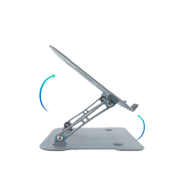 Tooq Soporte Portátil 173 Elevador Ajustable Gris diseño Ergonomico y Plegable Tooq Soporte Portátil 173 Elevador Ajustable Gris diseño Ergonomico y Plegable