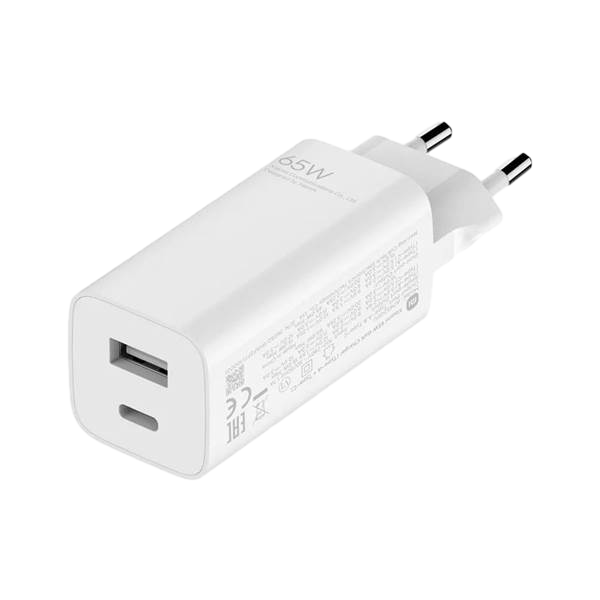 Xiaomi Mi 65W Fast Charge USBC USBA GaN Tech Cargador de Pared Xiaomi Mi 65W Fast Charge USBC USBA GaN Tech Cargador de Pared