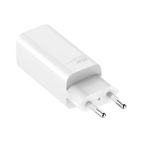 Xiaomi Mi 65W Fast Charge USBC USBA GaN Tech Cargador de Pared Xiaomi Mi 65W Fast Charge USBC USBA GaN Tech Cargador de Pared