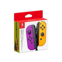 Pack de 2 mandos JoyCon para Nintendo Switch Lila Naranja Neón Pack de 2 mandos JoyCon para Nintendo Switch Lila Naranja Neón