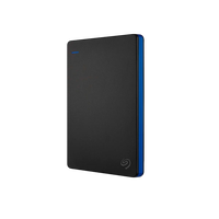 Seagate Game Drive para PS4 2TB negro y azul  Disco Externo