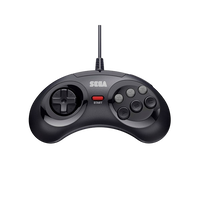 SEGA Mega Drive mini mando oficial negro de 6 botones SEGA Mega Drive mini mando oficial negro de 6 botones