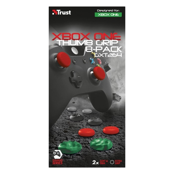 Trust Gaming Pack 8 Apoyos de pulgares para mando Xbox One Trust Gaming Pack 8 Apoyos de pulgares para mando Xbox One