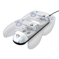 Trust GXT 251 Duo Charging Dock  PS5  Base de carga