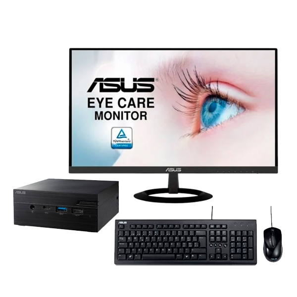 Asus PN60BB7013MD VZ239HE Teclado y ratón U2000 Pack Asus PN60BB7013MD VZ239HE Teclado y ratón U2000 Pack