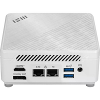 MSI Cubi 5 1M441BEU  Mini PC Intel Core 3 100U DDR5 M2 25 Blanco