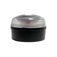 Leotec V16 Luz de Emergencia para Coche Help Flash Homologada Base Imantada Funciona a Pilas