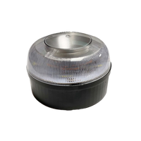 Leotec V16 Luz de Emergencia para Coche Help Flash Homologada Base Imantada Funciona a Pilas